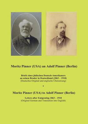 Book cover for Moritz Pinner (USA) an Adolf Pinner (Berlin)