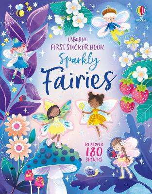 Book cover for First Sticker Book Sparkly Fairies
