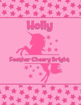 Book cover for Holly Feather Cheery Bright