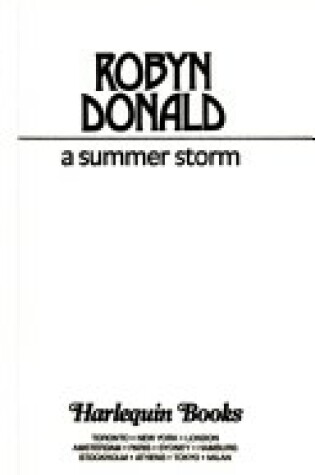 Cover of A Summer Storm