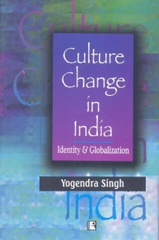 Cover of Culture Change in India