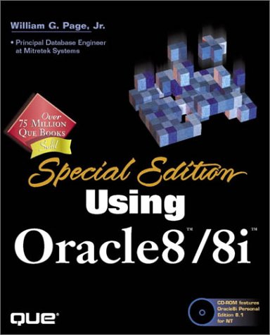 Book cover for Using Oracle8i Special Edition