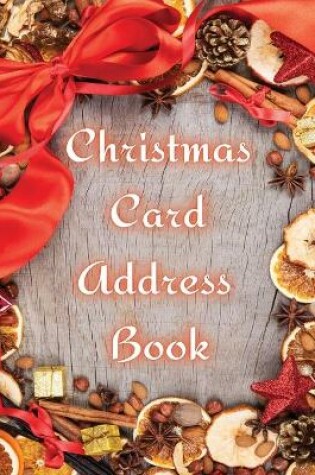 Cover of Christmas Card Address Book