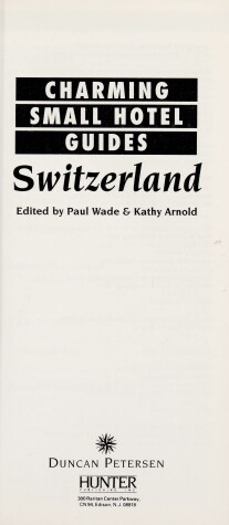 Book cover for Charming Small Hotels Guides Switzerland