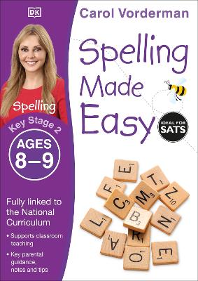 Book cover for Spelling Made Easy, Ages 8-9 (Key Stage 2)