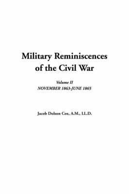 Book cover for Military Reminiscences of the Civil War, V2