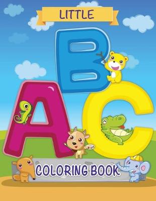 Book cover for Little ABC Coloring Book