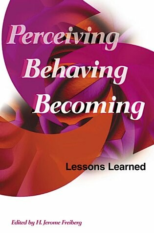 Cover of Perceiving, Behaving, Becoming