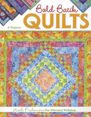 Book cover for Bold Batik Quilts