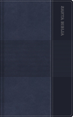 Cover of Reina-Valera 1960, Biblia de Estudio Para J�venes, Leathersoft, Azul, Comfort Print, Palabras de Jes�s En Rojo