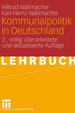 Cover of Kommunalpolitik in Deutschland