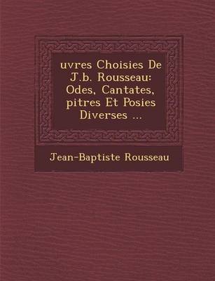 Book cover for Uvres Choisies de J.B. Rousseau