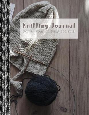 Book cover for Knitting Journal