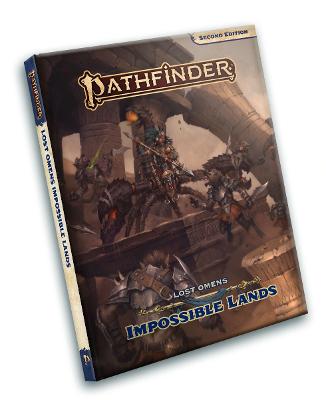 Book cover for Pathfinder Lost Omens: Impossible Lands (P2)