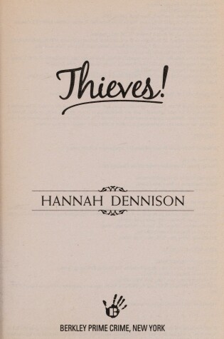 Cover of Thieves!