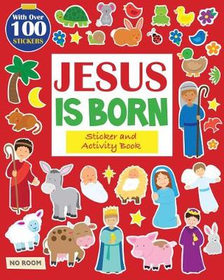 Book cover for Jesus Is Born Sticker and Activity Book