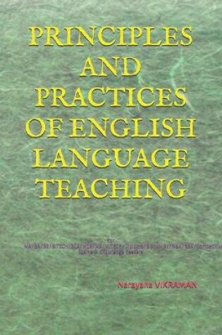 Cover of Principles and Practices of English Language Teaching