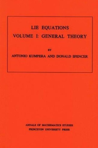 Cover of Lie Equations, Vol. I