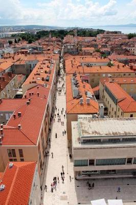 Book cover for Rooftop View of Old Town Zadar, Croatia Journal