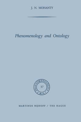 Book cover for Phenomenolohy and Ontology