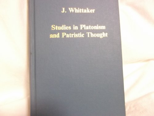 Cover of Studies in Platonism and Patristic Thought