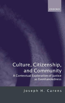 Book cover for Culture, Citizenship, and Community