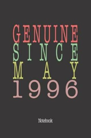 Cover of Genuine Since May 1996