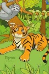 Book cover for Tigres libro para colorear 1