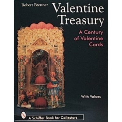 Book cover for Valentine Treasury: A Century of Valentine Cards