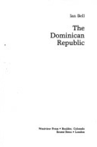 Cover of The Dominican Republic