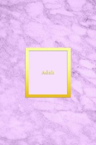Cover of Adah