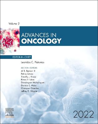 Cover of Advances in Oncology, E-Book 2022