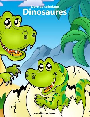 Book cover for Livre de coloriage Dinosaures 1