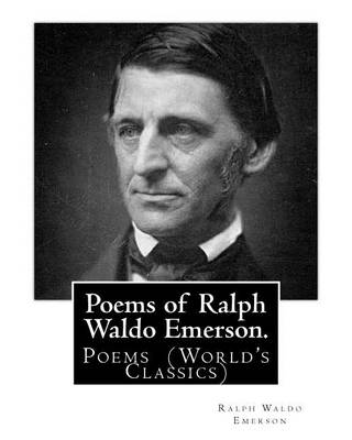 Book cover for Poems of Ralph Waldo Emerson. By