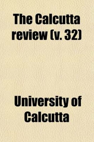 Cover of Calcutta Review (Volume 2; V. 32)