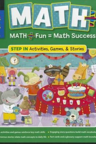Cover of 1-2 Step in Math+ Book
