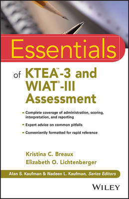 Cover of Essentials of KTEA-3 and WIAT-III Assessment