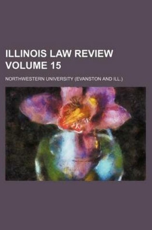 Cover of Illinois Law Review Volume 15