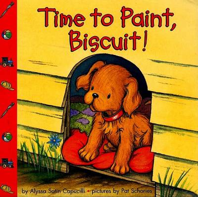 Book cover for Time to Paint Biscuit