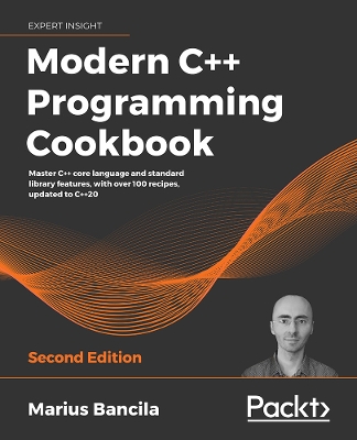 Book cover for Modern C++ Programming Cookbook