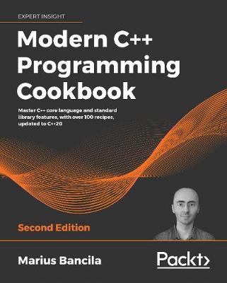 Book cover for Modern C++ Programming Cookbook