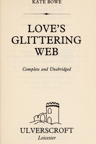 Cover of Love's Glittering Web