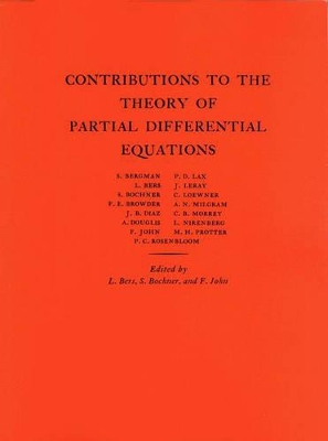 Book cover for Contributions to the Theory of Partial Differential Equations. (AM-33), Volume 33