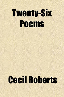 Book cover for Twenty-Six Poems