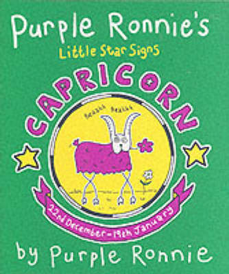 Book cover for Purple Ronnie's Star Signs: Capricorn