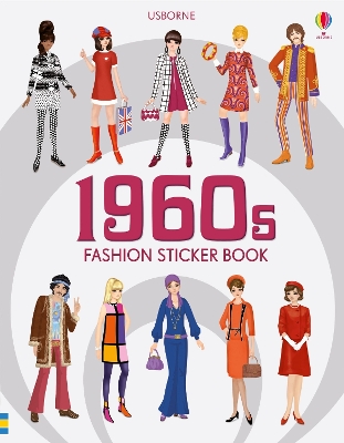 Book cover for 1960s Fashion Sticker Book