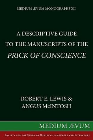 Cover of Descriptive Guide to the Manuscripts of the "Prick of Conscience"