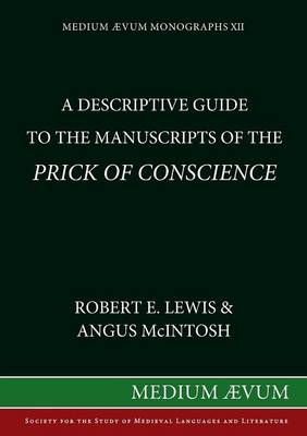 Book cover for Descriptive Guide to the Manuscripts of the "Prick of Conscience"