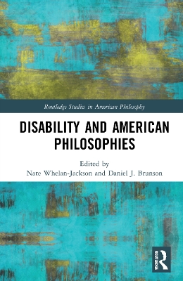 Cover of Disability and American Philosophies