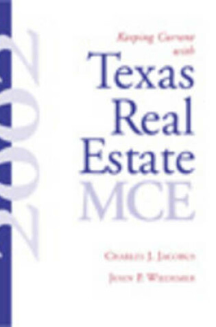 Cover of Keeping Current with Texas Real Estate, MCE